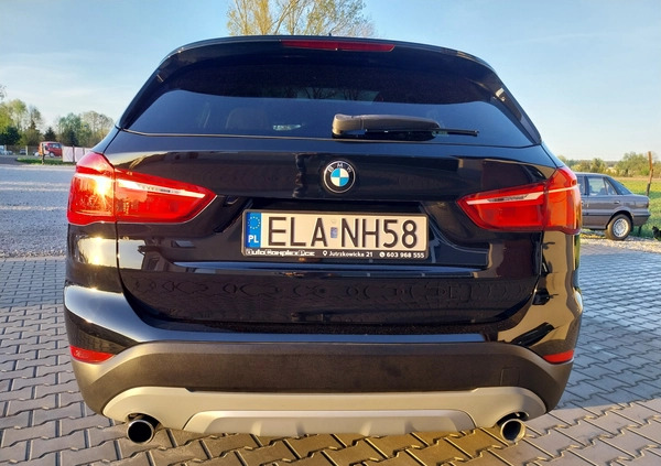 BMW X1 cena 92900 przebieg: 87000, rok produkcji 2016 z Modliborzyce małe 631